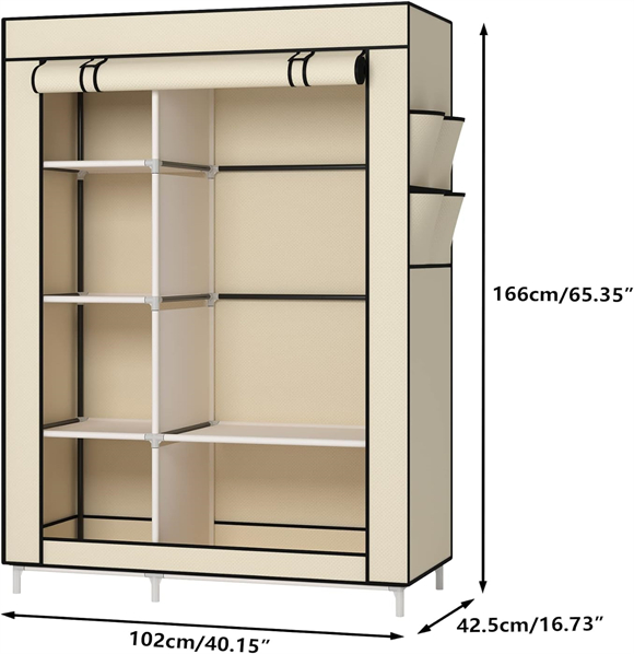 Shoe rack with cover